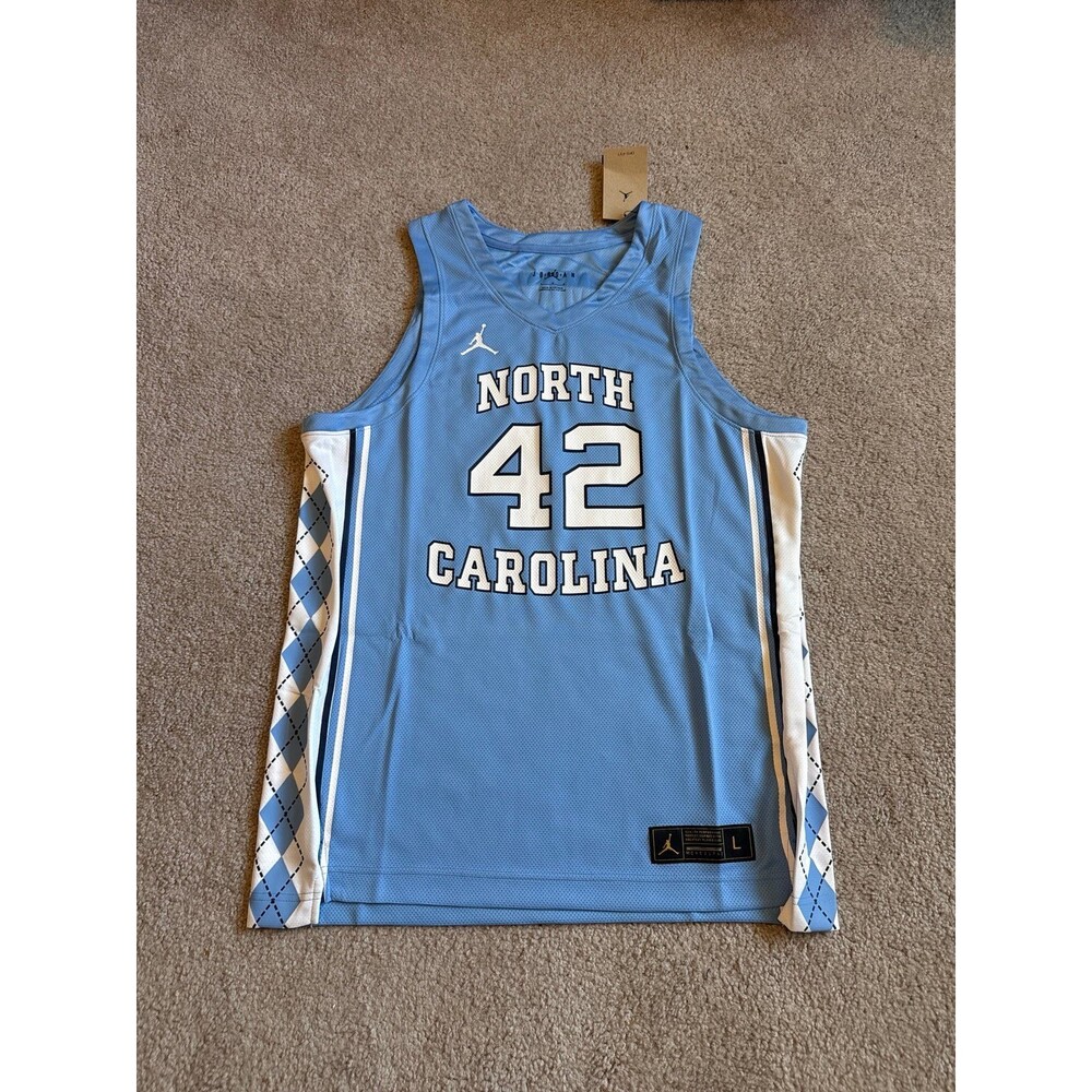 Sean May North Carolina UNC Tarheels Jordan NWT Men’s Jersey Size Large